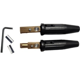 Powerweld LC40 Lenco Style Cable Connector Set (1 Male/1 Female)