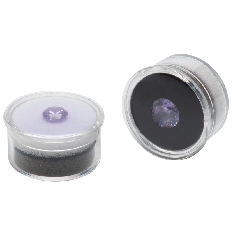 Giftop 15 PCS Small Loose Display Box Gemstone Holder Case