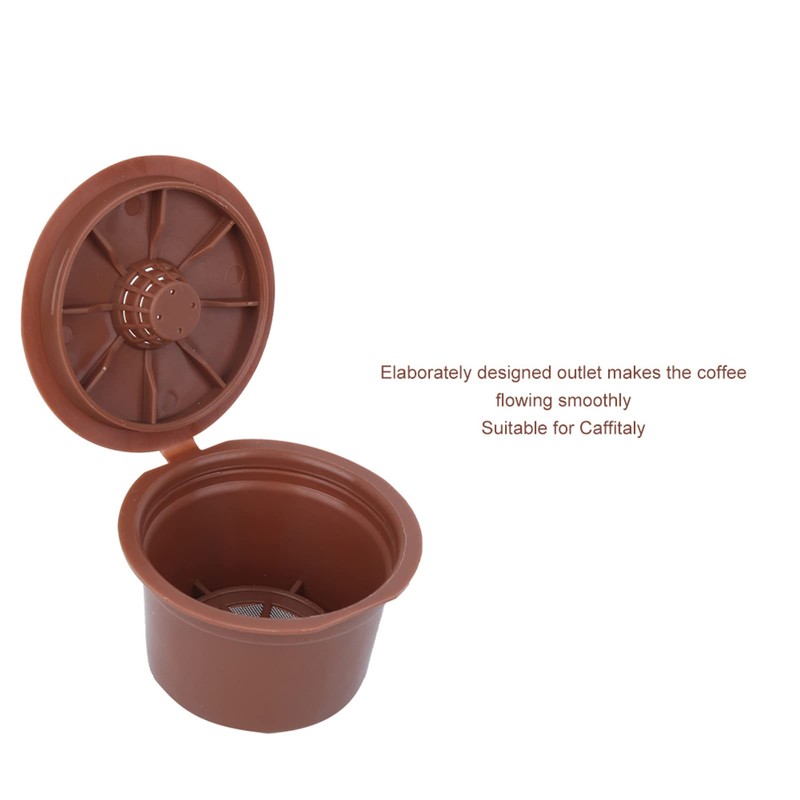 Yctze Reusable Coffee Filter Set for Caffitaly - 3 Filter