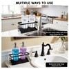 Kitchen Sink Caddy with Hand and Dish Soap Dispenser Set,