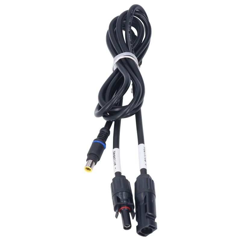 DC Solar Adapter 8mm Brass Connector Splitter Converter Cable for