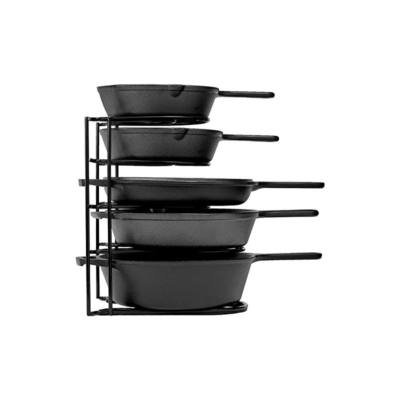 Cuisinel Heavy Duty Pots and Pans Organizer Rack - 12.2"-Inch