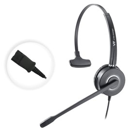 overol Plantronic-QD - Auriculares con micrófono - para cables con conector de desconexión rápida para oficina de centro de llamadas (VT6932QD)