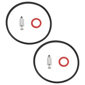 YINETTECH 2 Sets Carburetor Fuel Tray Kits Float Assembly Compatible with Briggs & Stratton 231855 281165S 69225 497535