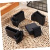 TEHAUX 4 Pcs Ladder Feet Protector Pads Non Slip Plastic
