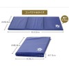Re Renaissance Exercise Mat, Short Type, Tri-Fold (Length 44.1 x