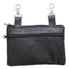 Womens Studded Leather Hip Bag with Eagle