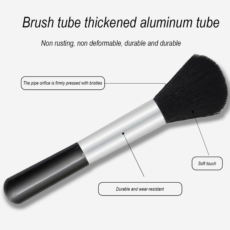 Powder Brush, 2 Pieces Powder Makeup Brush, Powder Foundation Makeup