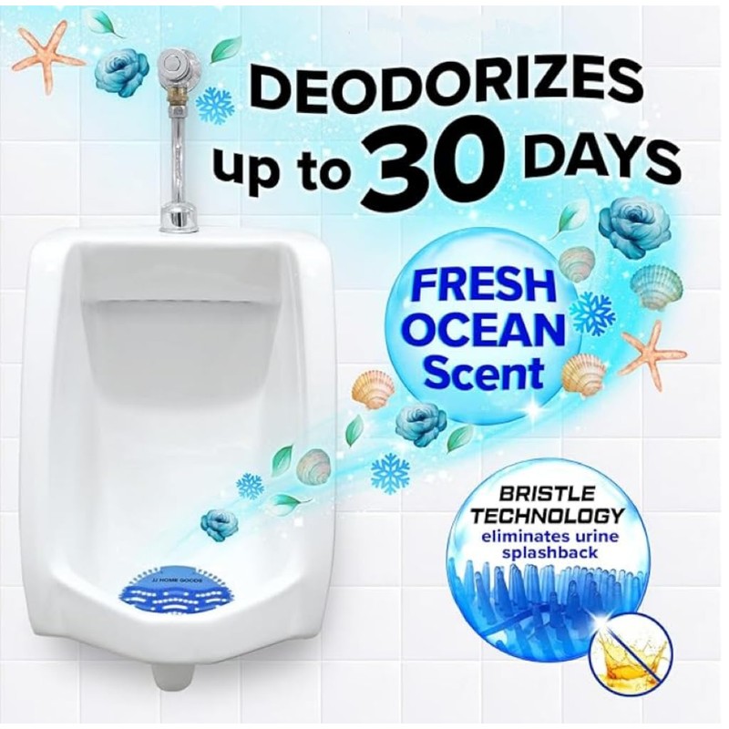 Urinal Mats (10Pack) -Urinal Screen Deodorizer(10 pack) Urinal Cakes Fresh
