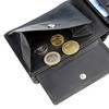 Hans Kniebes Men's Leather Wallet in Landscape Format with 10