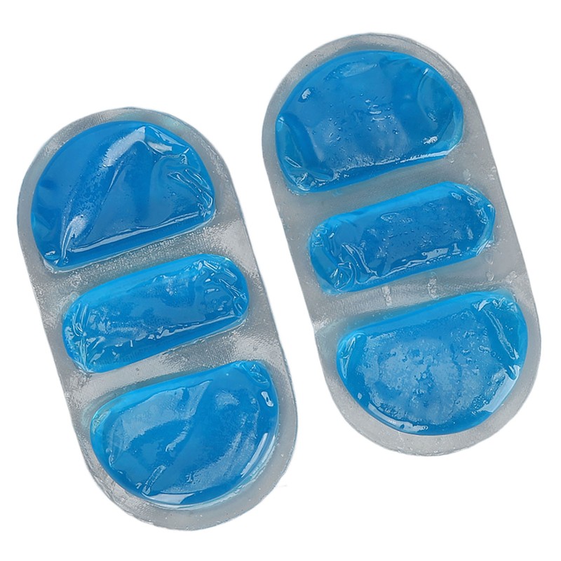 2Pcs Gel Ice Pack Reusable Hot Cold Compress Discomfort Relief
