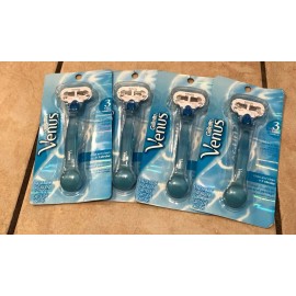 Gillette 4 Gillette Venus Razors & 4 Venus Cartridges