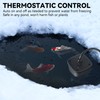 Saillong Pond Heater, Floating Deicer Heater for Outdoor Ponds, Koi