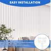 4PCS Vertical Blinds Replacement Parts Window Blinds Repair Kit Easy
