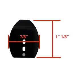 40 Black (Stainless Steel) Custom Fishing Swim Jig Blades wClips & Split Rings Included!