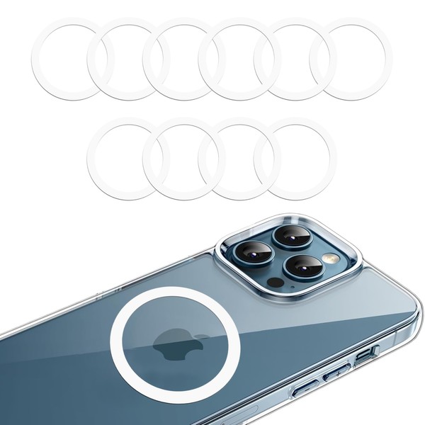 Aothey Universal Metal Rings Compatible with Magnetic Sticker,Magnetic Ring for