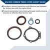 Hihaha Engine Timing Cover Gasket Kit for GMC Envoy 2004-2009