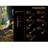 Fiskars QuikFit Double Hoe, Tool Head, Length: 18.5 cm, Steel