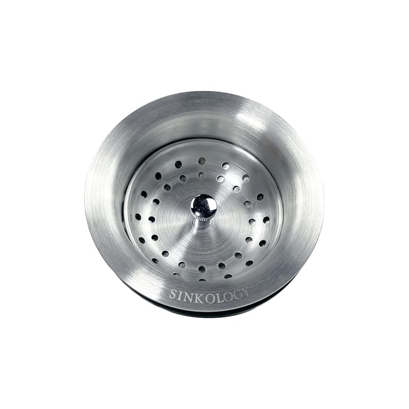 SinkSense Kitchen Sink Heavy Duty Basket Strainer Drain with Post