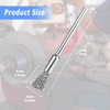 15Pcs Steel Brush Set 3mm Mini Steel Wire Brush Mini