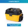 12 Pack DXVA25-4040 Shop Vac Bags for DEWALT 4 Gallon