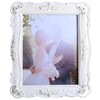 fogman Photo Frame Bridal White Wedding Picture Frame Celebration Photo