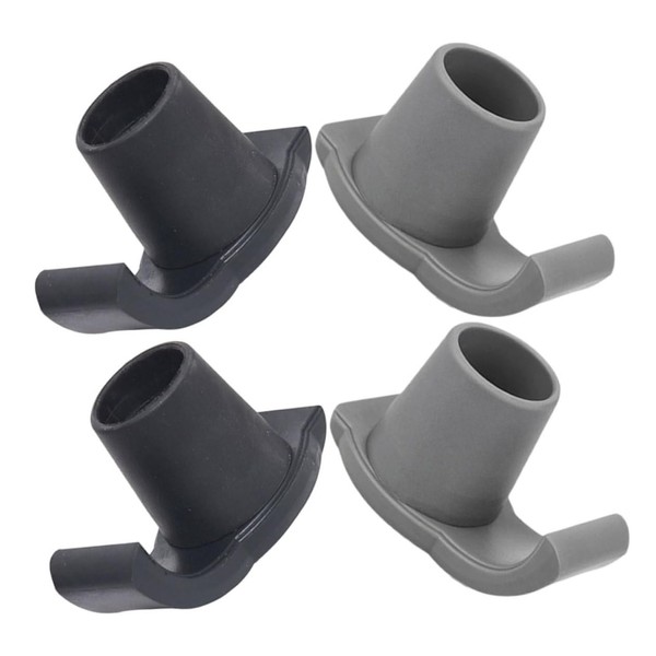 KICHOUSE 4pcs Non- Walker Glider for Seniors Lightweight Ski Parts