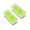 ZUJHPYMI 2Pcs Bubble Spirit Level with Magnetic Base 15x15x40mm Single
