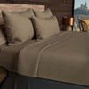Soleil d'ocre Spannbettlaken Jersey von Baumwolle 160x200 cm Taupe, ECRU,