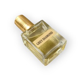 Generic Generic Grey Diamond Perfume Oil - Scented Elegance in a Bottle Attar with a Regal Touch Atar 12ML-0.4Floz Unisex Premium Imported of Roll On Essential Oil Itar Semi Natural Non Alcoholic