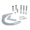 GSKMOTOR Polished Chrome Low Mount Alternator Bracket for SBC SB