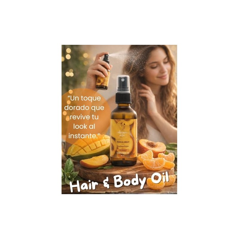 Oleum Vitae Kit Dúo Tropical Dream Mango Durazno Mandarina Crema
