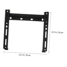 KONTONTY Ultra Mounted Tv Bracket for Screens Easy Install Safe and Stable Design for Home Office and Hotel Use Versatile Tv Wall Hanger Great Load-Bearing Capacity