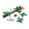 Constructive Playthings Five Green and Speckled Frogs Book Prop Set,