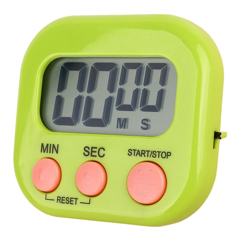 Digital Timer Magnetic | Small Digital Timer with Magnetic Back,