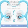 Cervical Massager, Manual Neck Clamping and Unblocking Tool, Multifunctional Roller