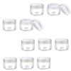 Phyxiul Silver Tape Storage Case, Transparent 10 Piece Set, Small