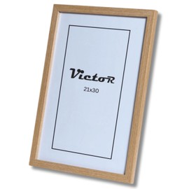 VictoR Picture Frame Clover 21 x 30 cm (A4) in Beige - Modern Simple Picture Frame 20 x 30 cm Wood - Picture Frame A4 Beige