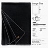 Molithe 100% Wool Blanket, 62" x 86", Warm, Thick, Washable,