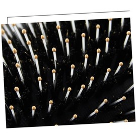 Vaguelly Natural Boar Bristle Hairbrush with Massage for Men and Women Scalp Stimulating Detangling Comb for Smooth Straight and Fluffy Wavy Hair Suitable for All Hair Types