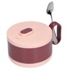 Stainless Steel Ramen Bowl Double Insulation Instant Noodle Bowl with