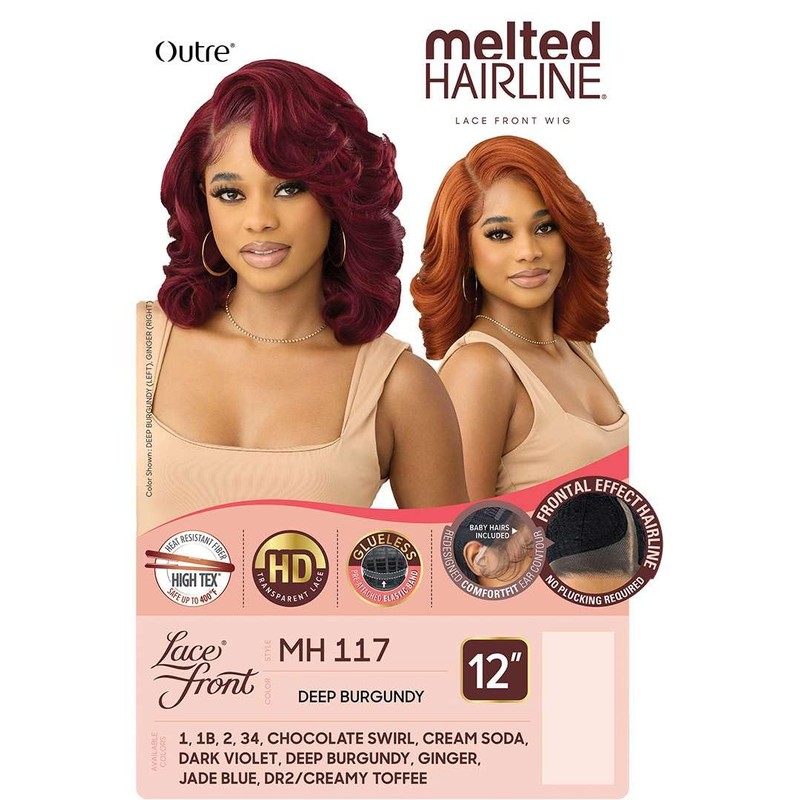 Outre Lace Front Wig - Melted Hairline - MH 117