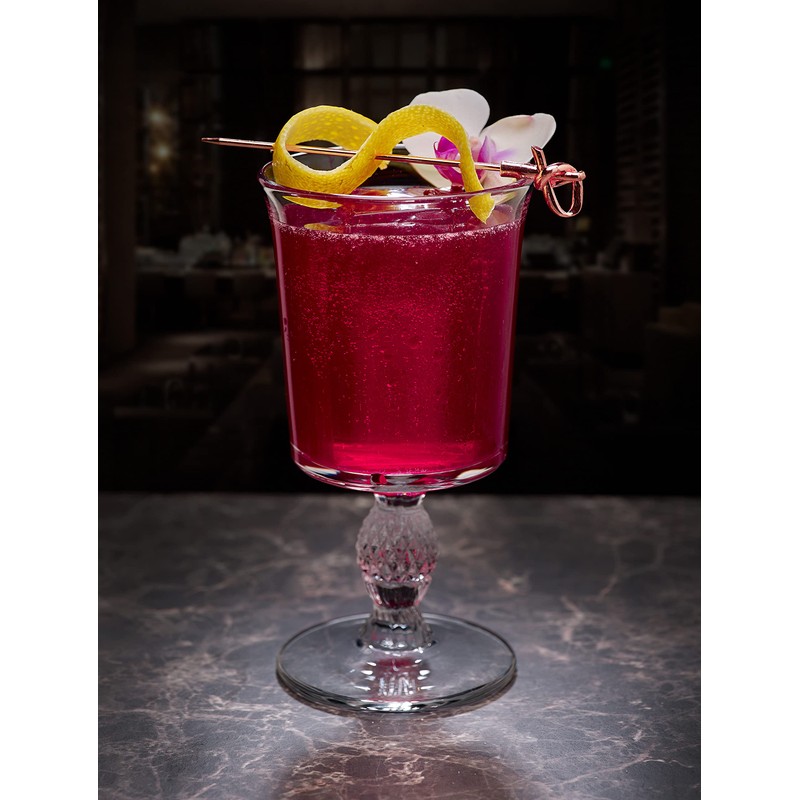 Barfly Cocktail Picks Copper Bamboo Knot Top (12 Count)