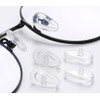Eyeglasses Nose Pads,BEHLINE 5 Pairs Soft Silicone Glasses Nose Pieces,Air
