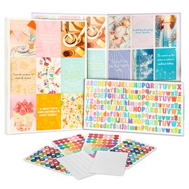 Dvobez Vision Board Book Kit – Rich Inspirational Images & Quotes, Diverse Visuals for Goal Setting, Multi-Use Kit for Women, Teens & Adults, Perfect for Personal, Group Activities & Gifts – Purple