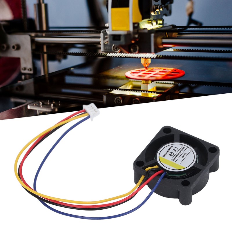 Double Ball Hotend Cooling Fan for X1C Models 3D Printer