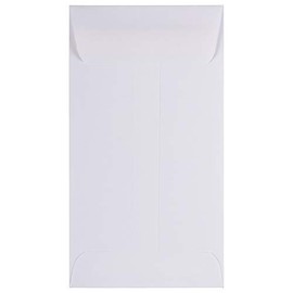 JAM PAPER #5 Coin Envelopes - 2 7/8 x 5 1/4 - White - 100/Pack