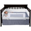 hiccapop Convertible Crib Bed Rail for Toddlers, Crib Rail Guard with Reinforced Anchor Safety