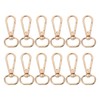 sourcing map 12 Pcs Swivel Clasp Hooks, 0.67 Inch D