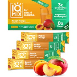 IQBAR IQMIX - Polvo de electrolitos hidratantes fórmula 4 en 1 para hidratación, claridad mental, estado de ánimo y recuperación. Mezcla de bebida... 